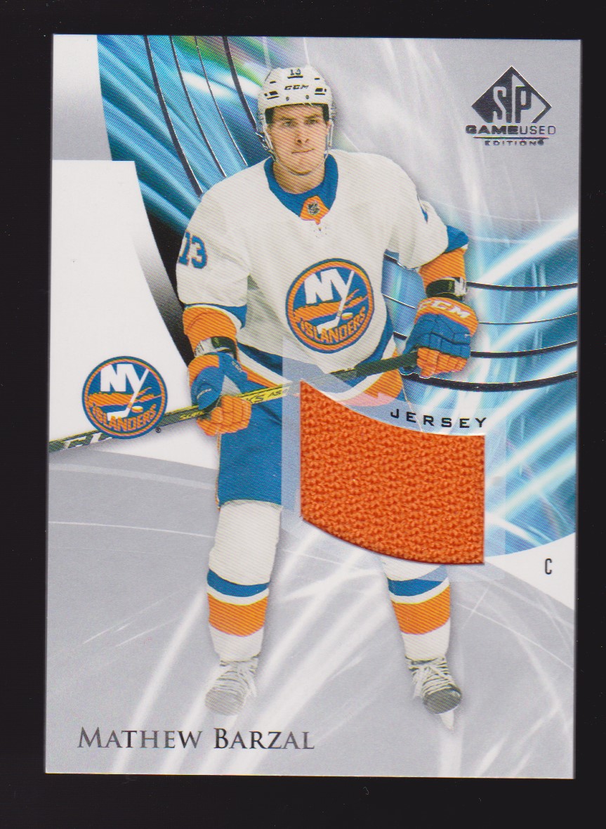 (image for) 2020-21 SP Game Used Silver #42 Mathew Barzal JERSEY